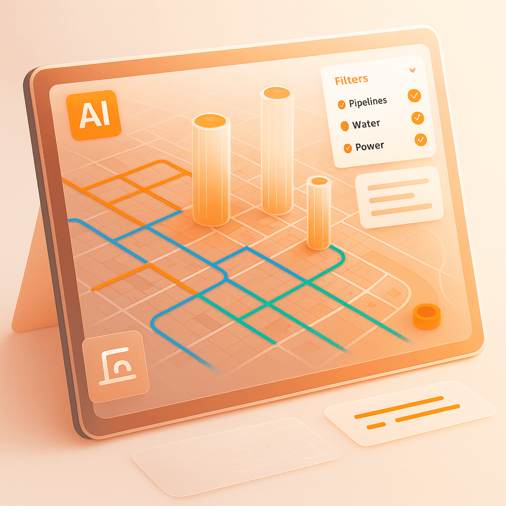 AI-powered infrastructure mapping